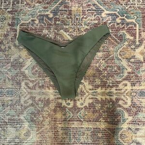 Beach Riot Olive Bikini Bottom